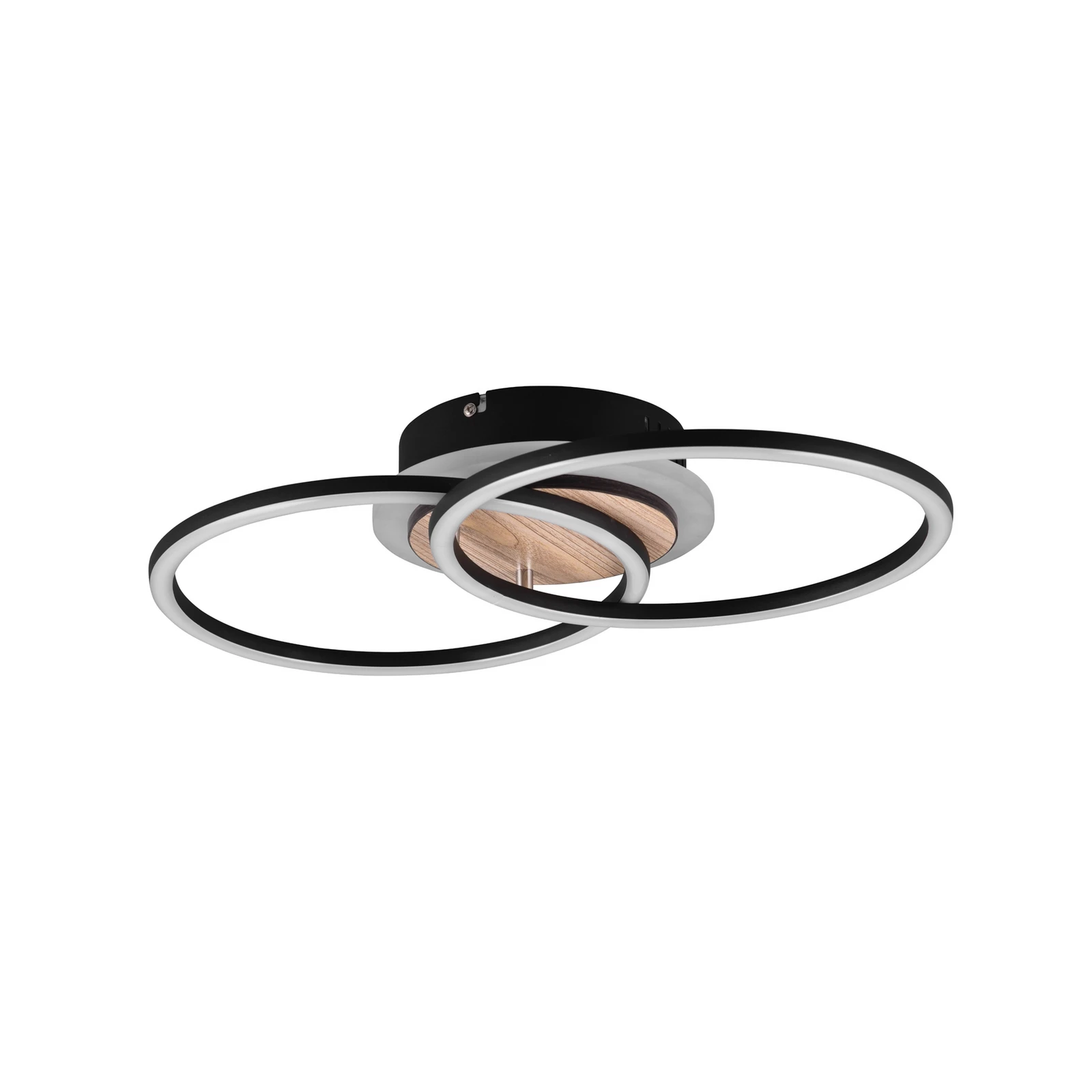 Plafón LED Giro 3 luces redondo control remoto