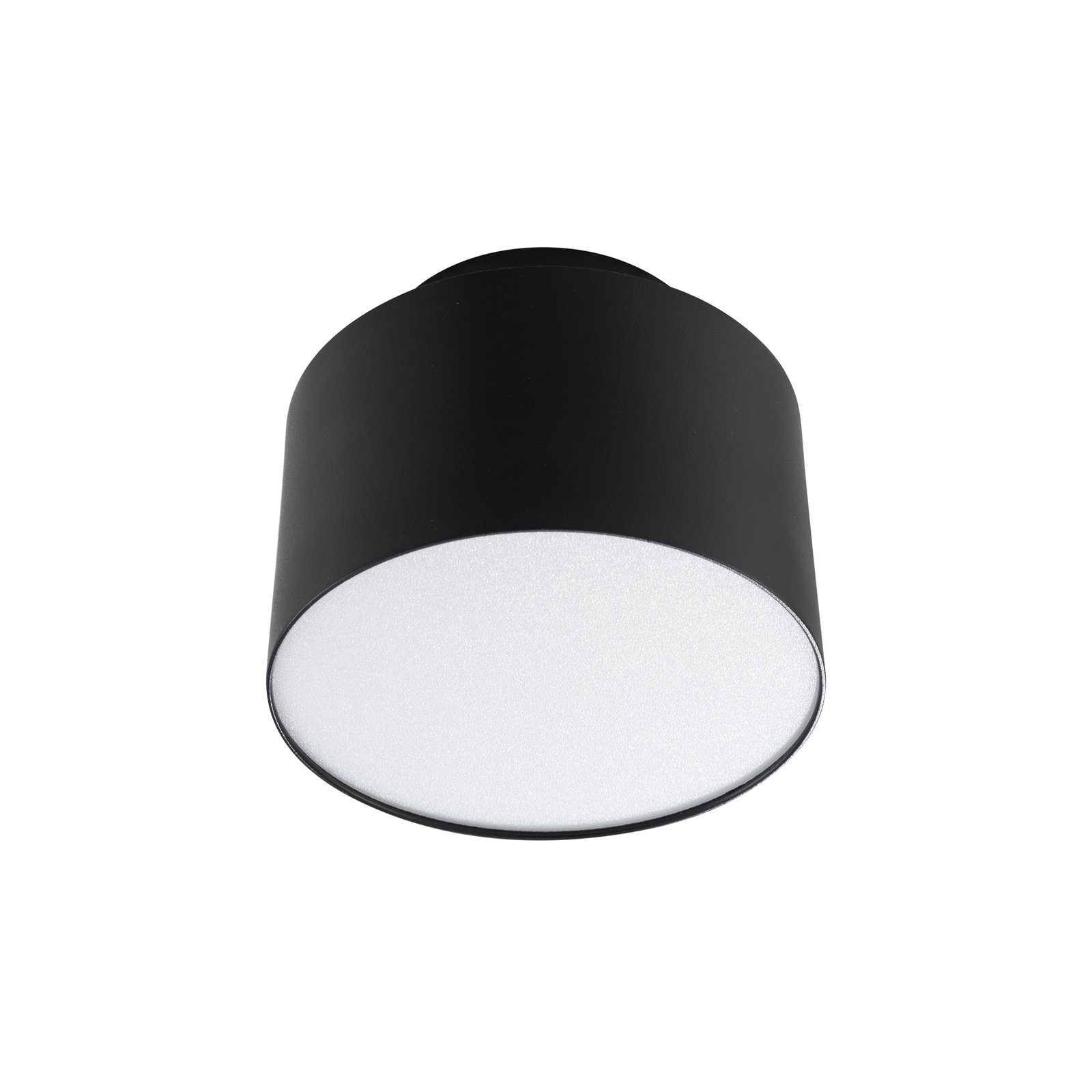 Lindby LED reflektor Nivoria, 11 x 9 cm, crni, metal