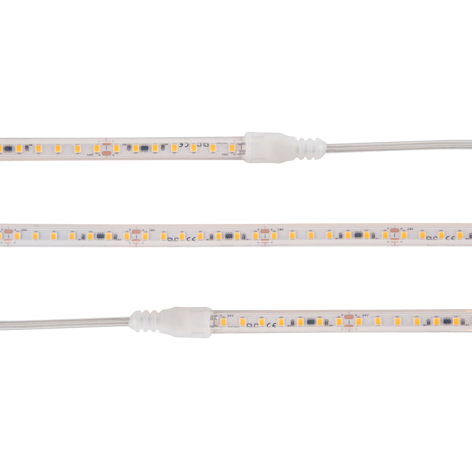 SLC LED strip Sauna up to 105°C, 24V IP67 5m