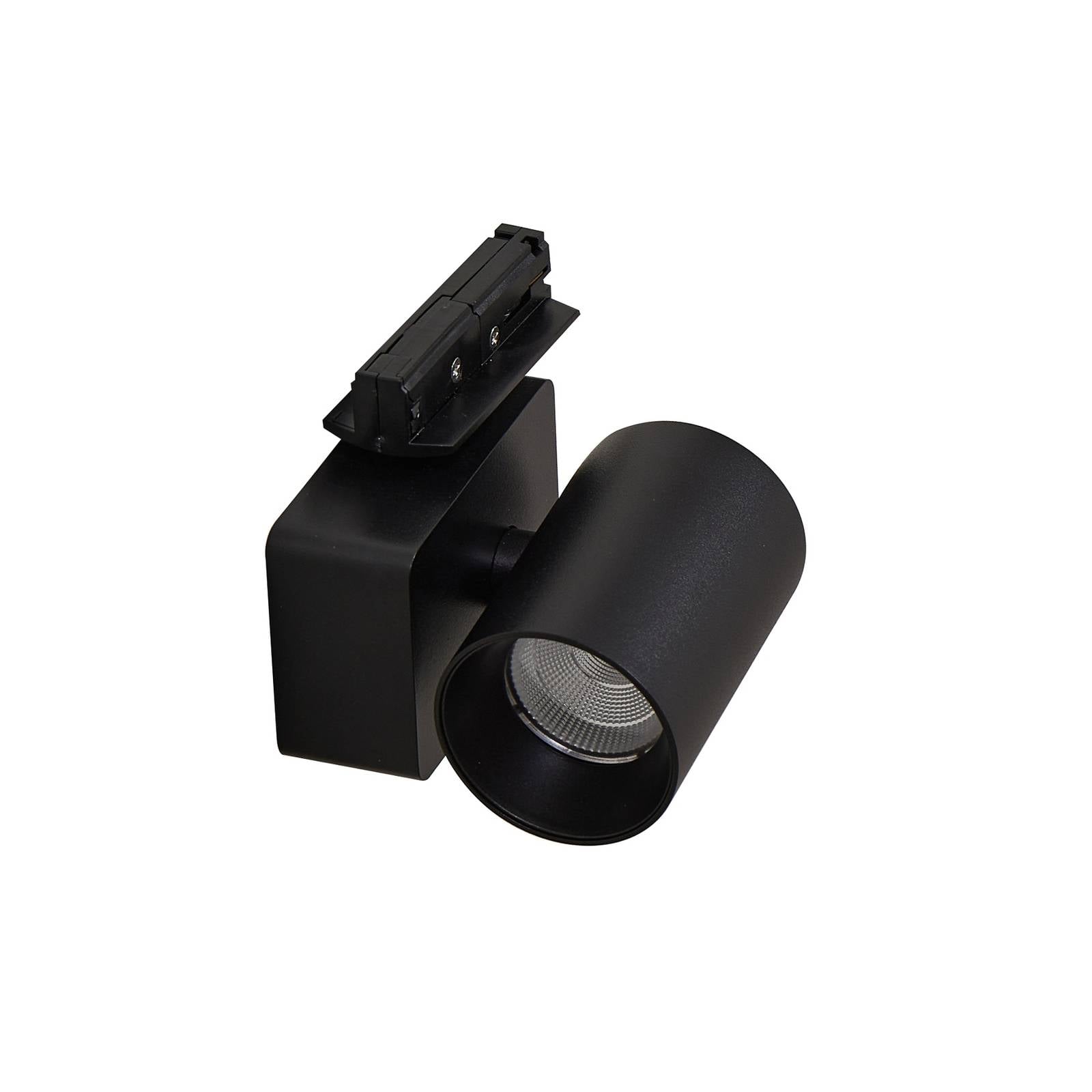 Lindby LED-Schienenstrahler Linaro/Brinja, schwarz, 1-Phasen