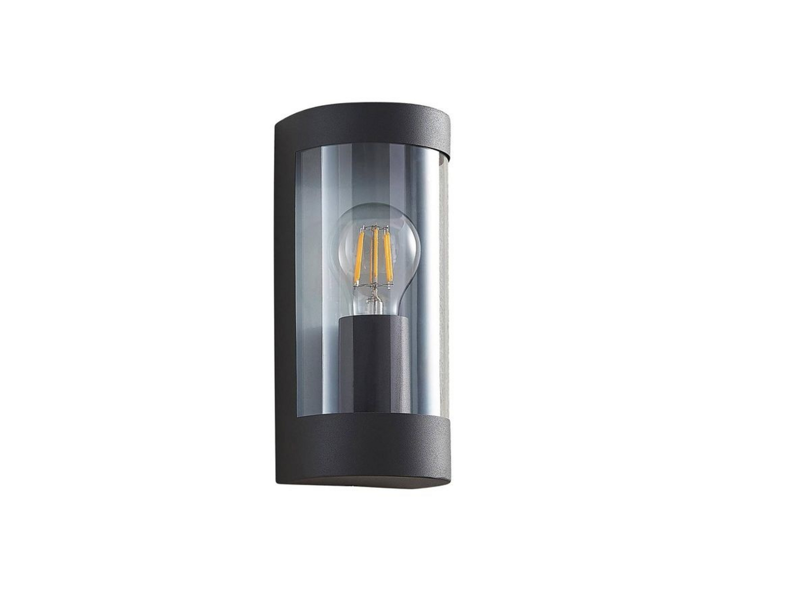 Junias Outdoor Wall Lamp Dark grey - Lindby