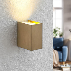 Arcchio Maruba applique, 1 luci, marrone