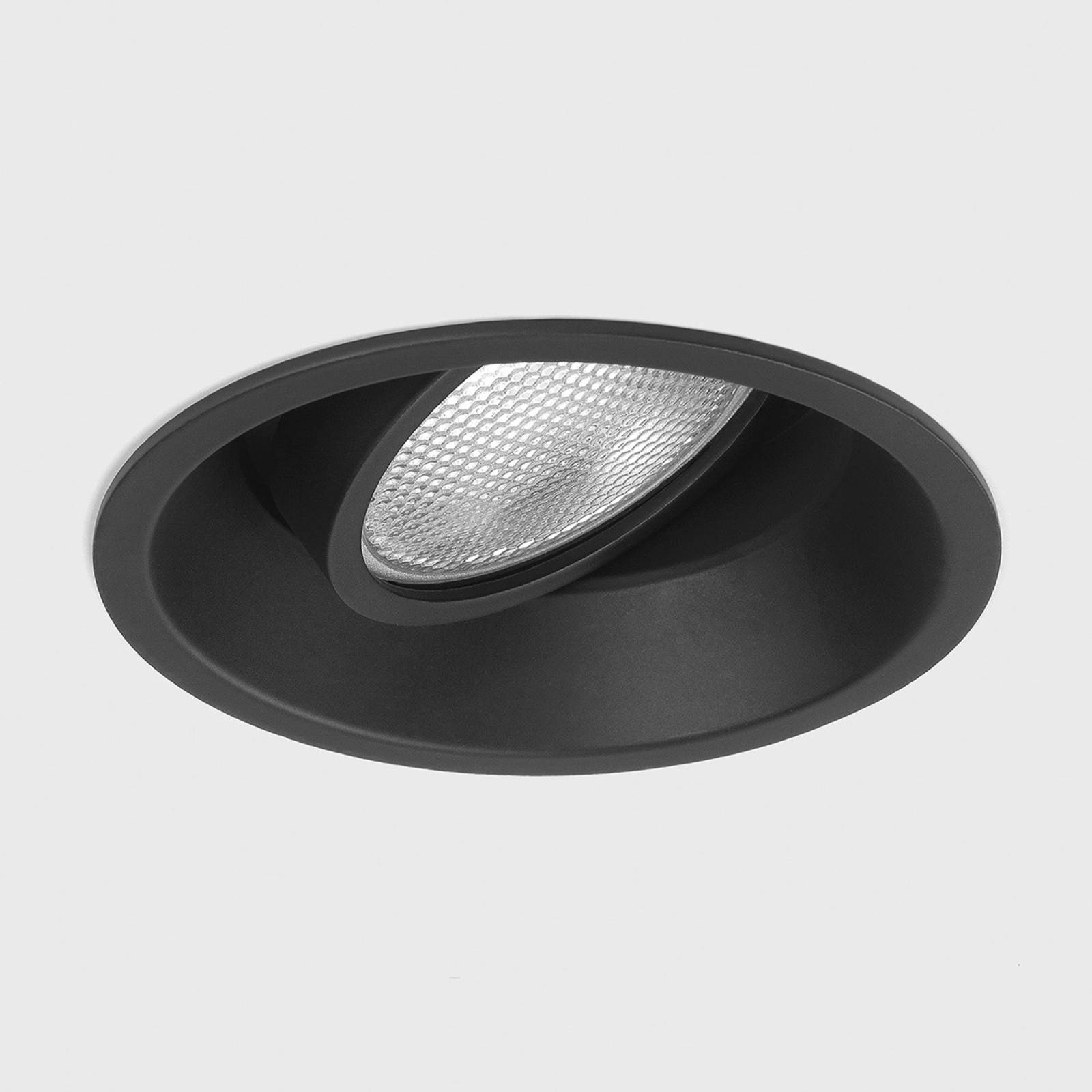 Astro Minima Round Adjustable Einbaulampe schwarz