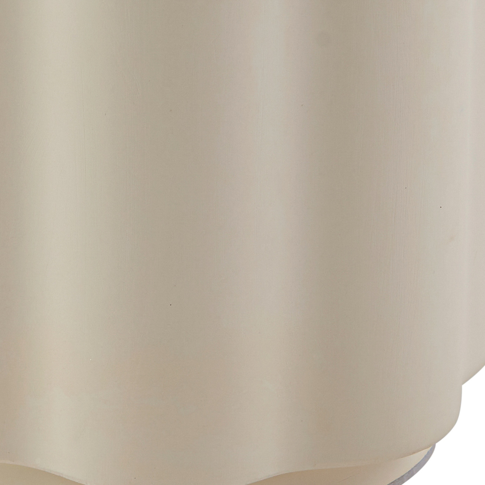 Lindby bordlampe Nielson, beige, skjerm høyde 8,5 cm, gips