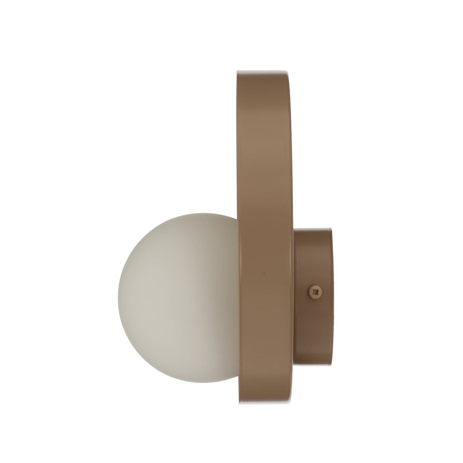 Applique murale Kido K1, beige/opale, verre, Ø 20 cm Applique murale Kido K1, beige/opale, verre, Ø 20 cm