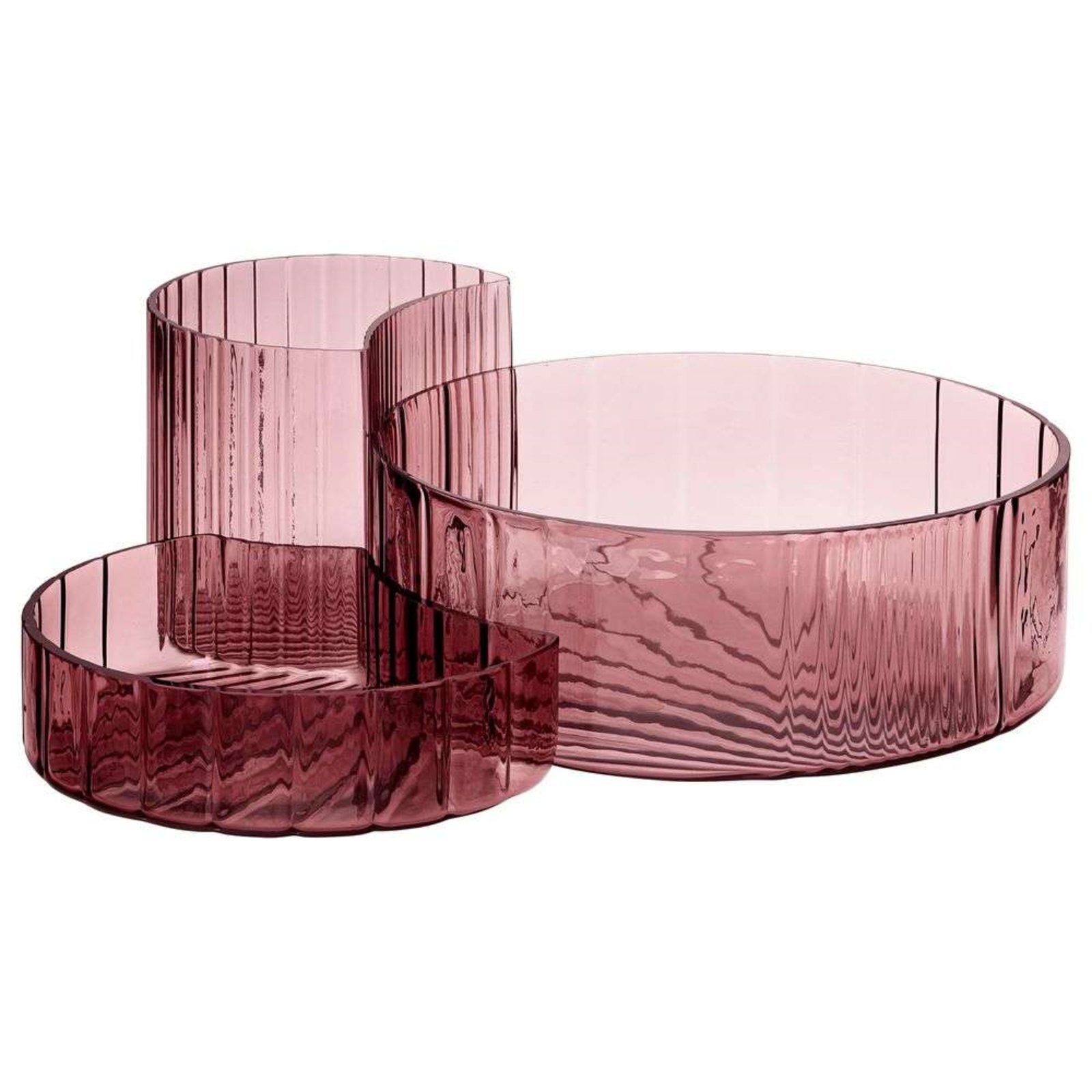 Concha Bowl 3 pcs. Rose - AYTM