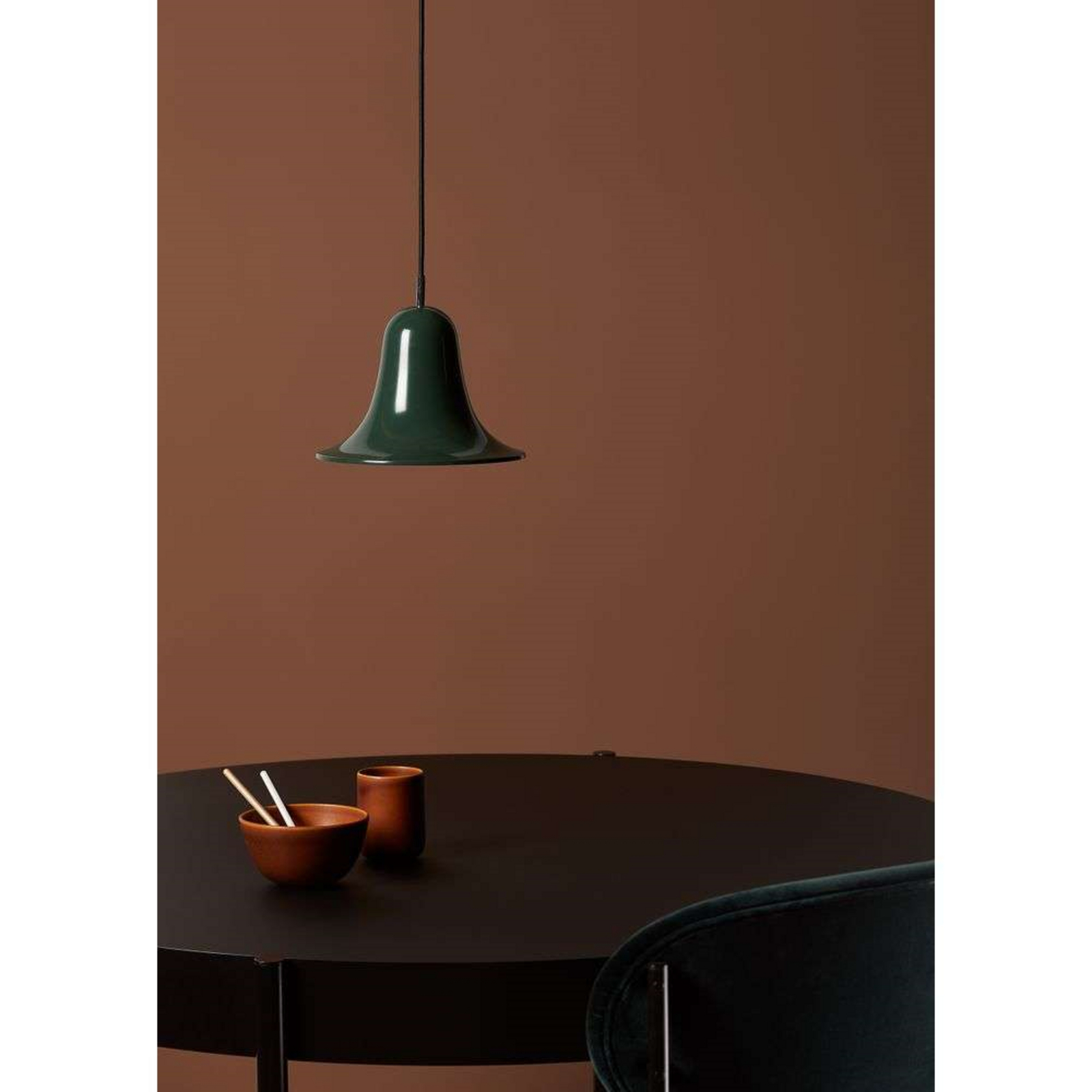 Pantop Lustră Pendul Ø23 Dark Green - Verpan