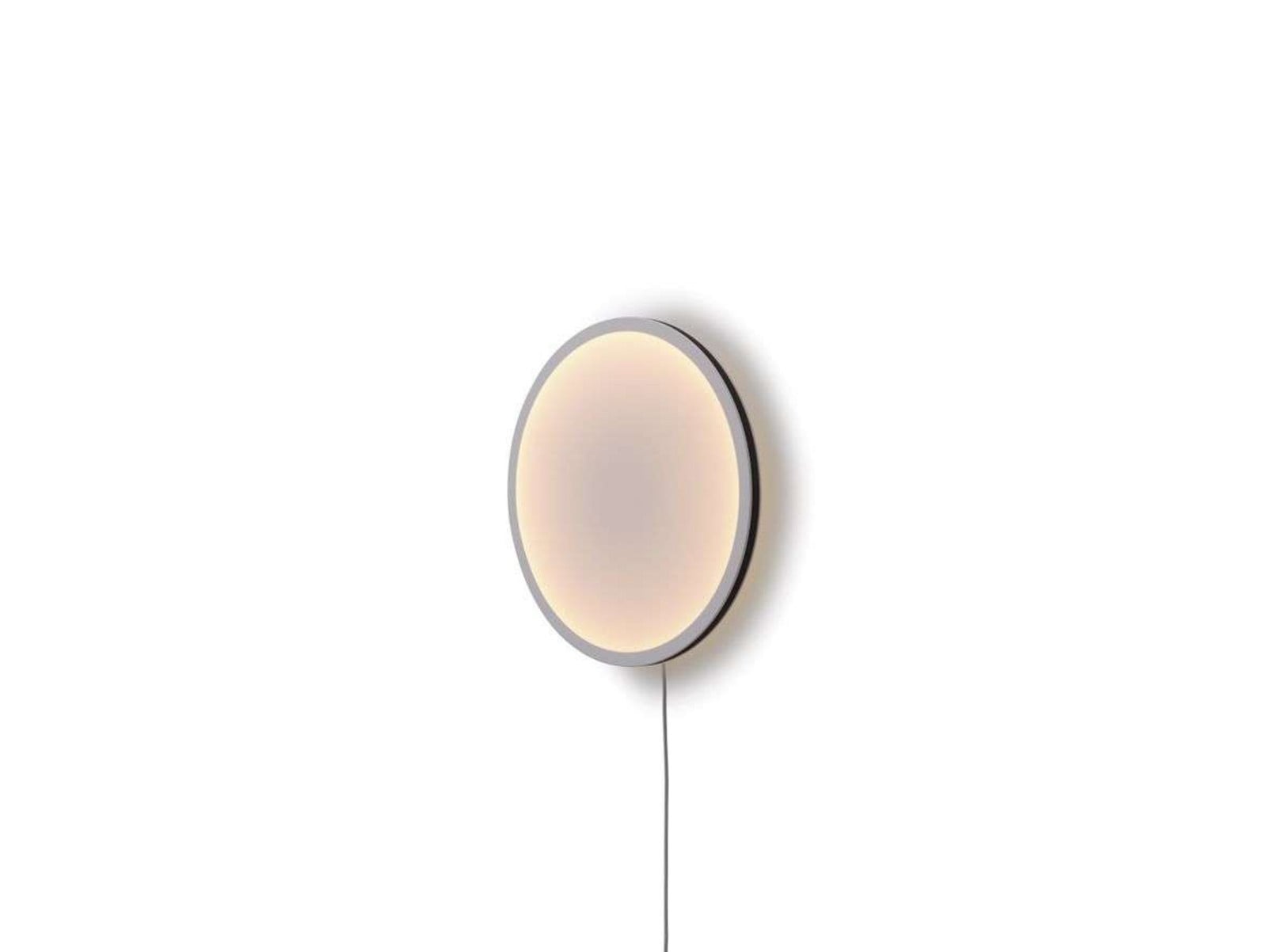 Calm V&auml;gglampa &Oslash;50 Touch Dim White/Black Muuto - Vardagsrum - Aluminium
