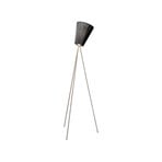 Oslo Wood Lampadaire Acier/Noir - Northern