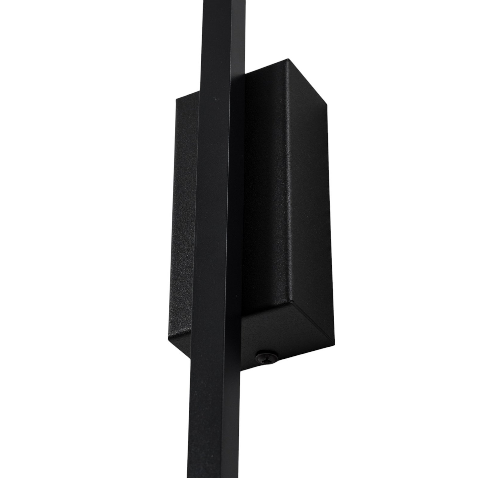 LED-Wandleuchte Flash, schwarz, Höhe 79 cm, Metall 1-flammig