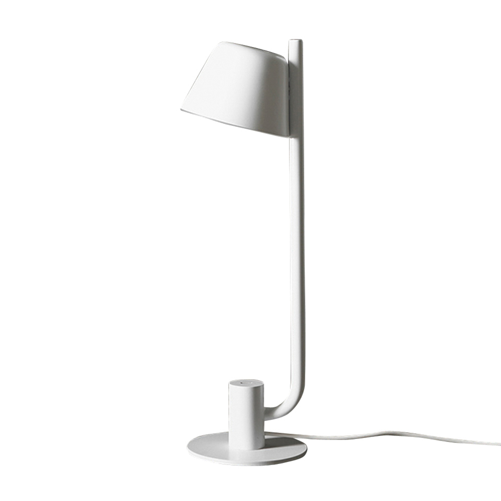 Prandina Bima T1 USB lampada LED da tavolo, bianco
