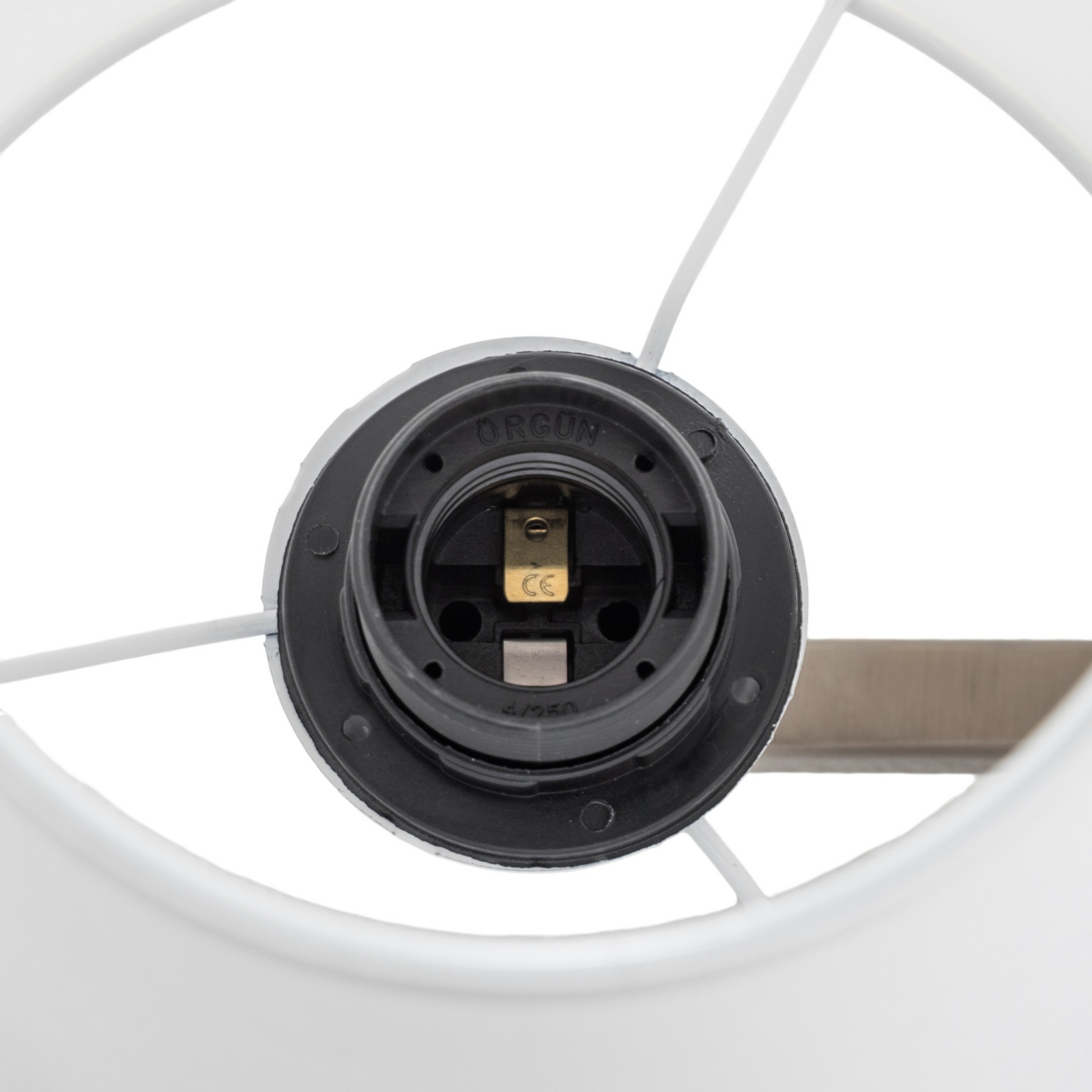 Applique profilo, oro/bianco, metallo/tessuto, altezza 30 cm Applique profilo, oro/bianco, metallo/tessuto, altezza 30 cm