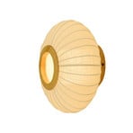 BALLON-kattovalaisin, kermanvärinen, Ø 40 cm, pellava/puu – Halo Design