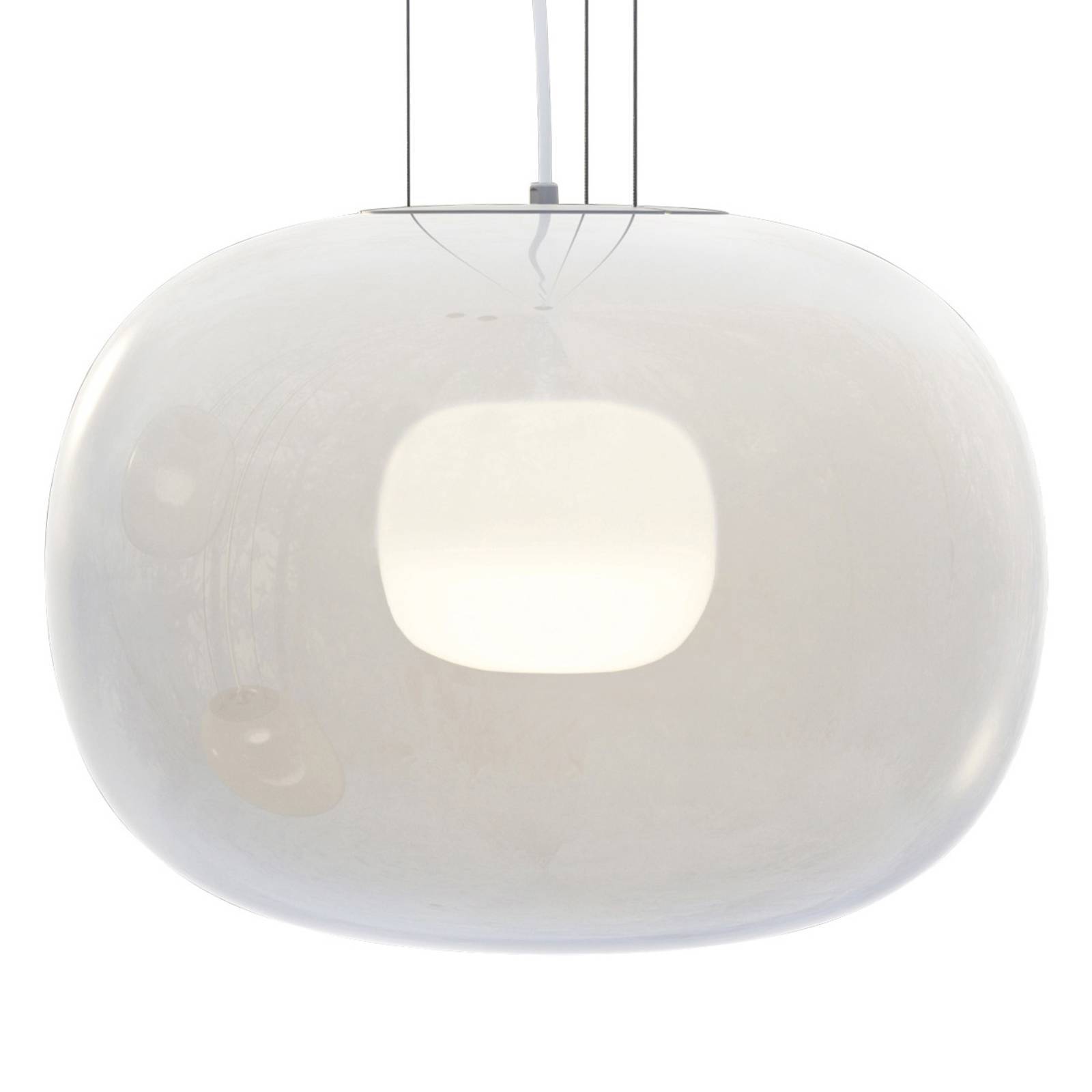 LED-Hängeleuchte SNÖ, 3.000K, DALI, Ø 48 cm