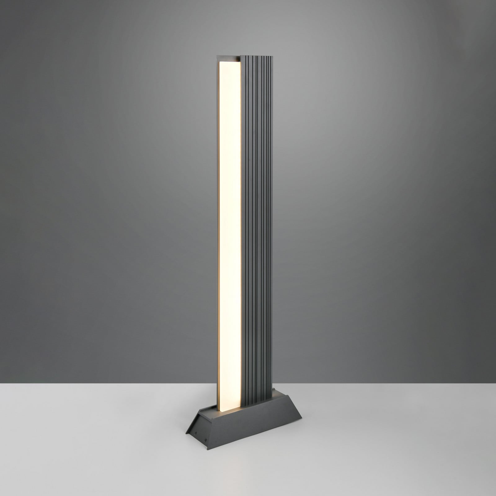 Trio Lighting Bornă luminoasă LED MARIZA înălțime 100 cm antracit metal IP65 - Modern - Aluminiu