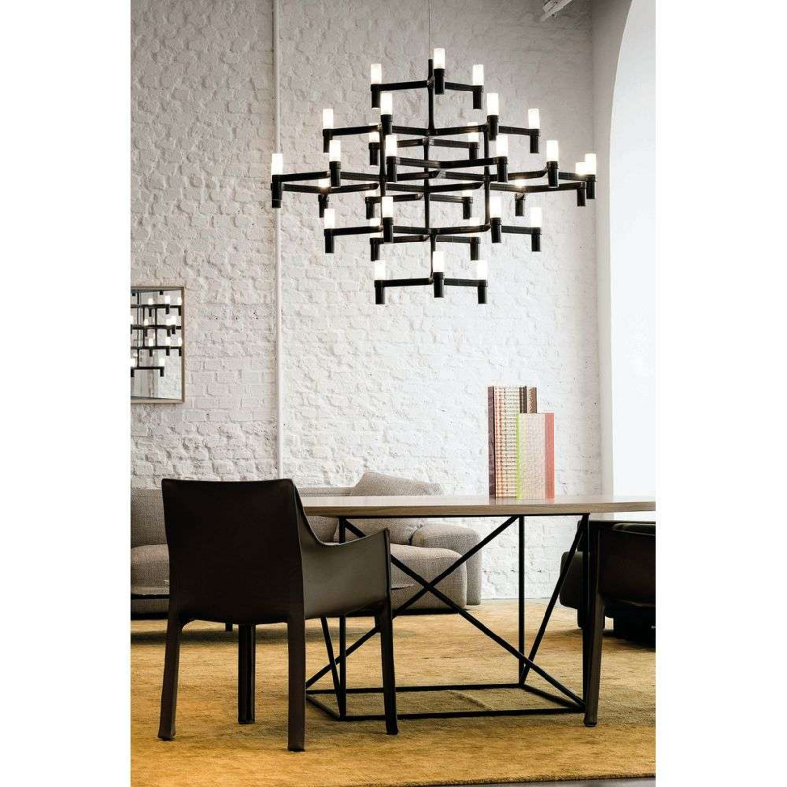 Crown Major Pendant Polished - Nemo Lighting