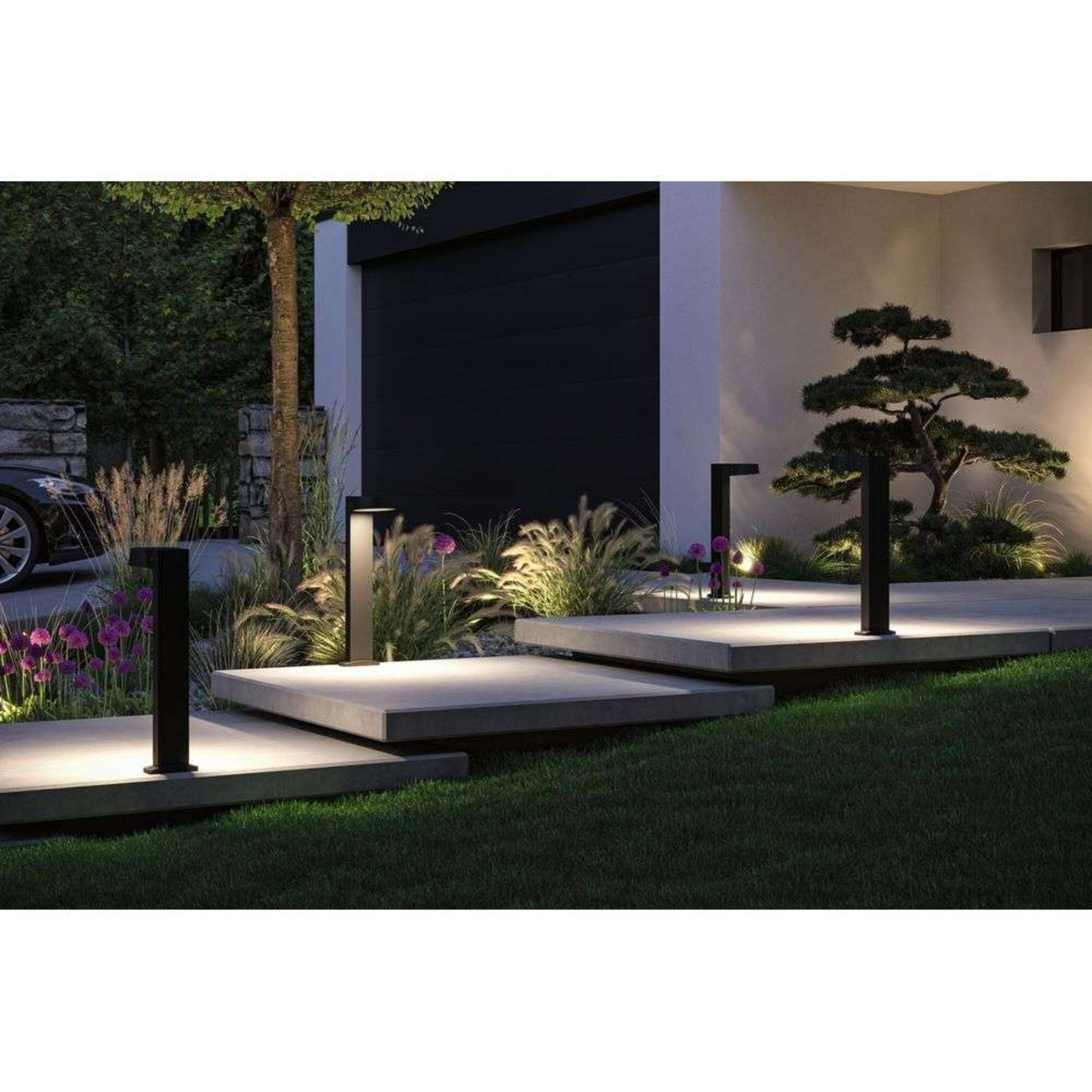 Capea Grand LED Außen Pollerleuchte IP44 Anthrazit - Paulmann