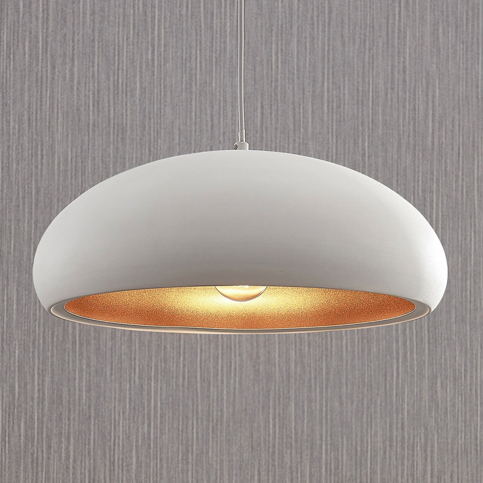 Gerwina Suspension White/Gold - Lindby