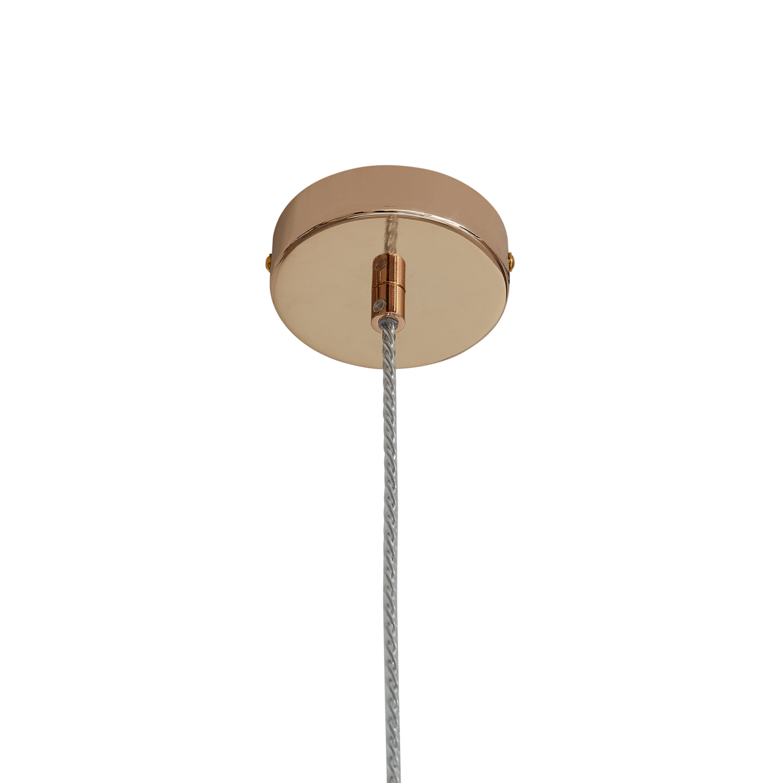 Lindby hanglamp Ysoria, grijs/roze/groen, keramiek, Ø 16 cm