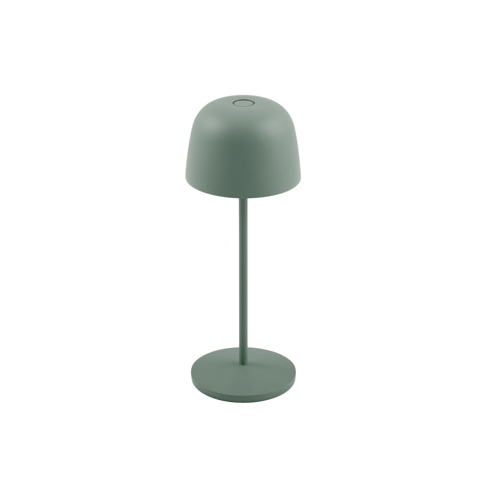 Lindby Stolová LED lampa Arietty, zelená, stmievateľná, IP65