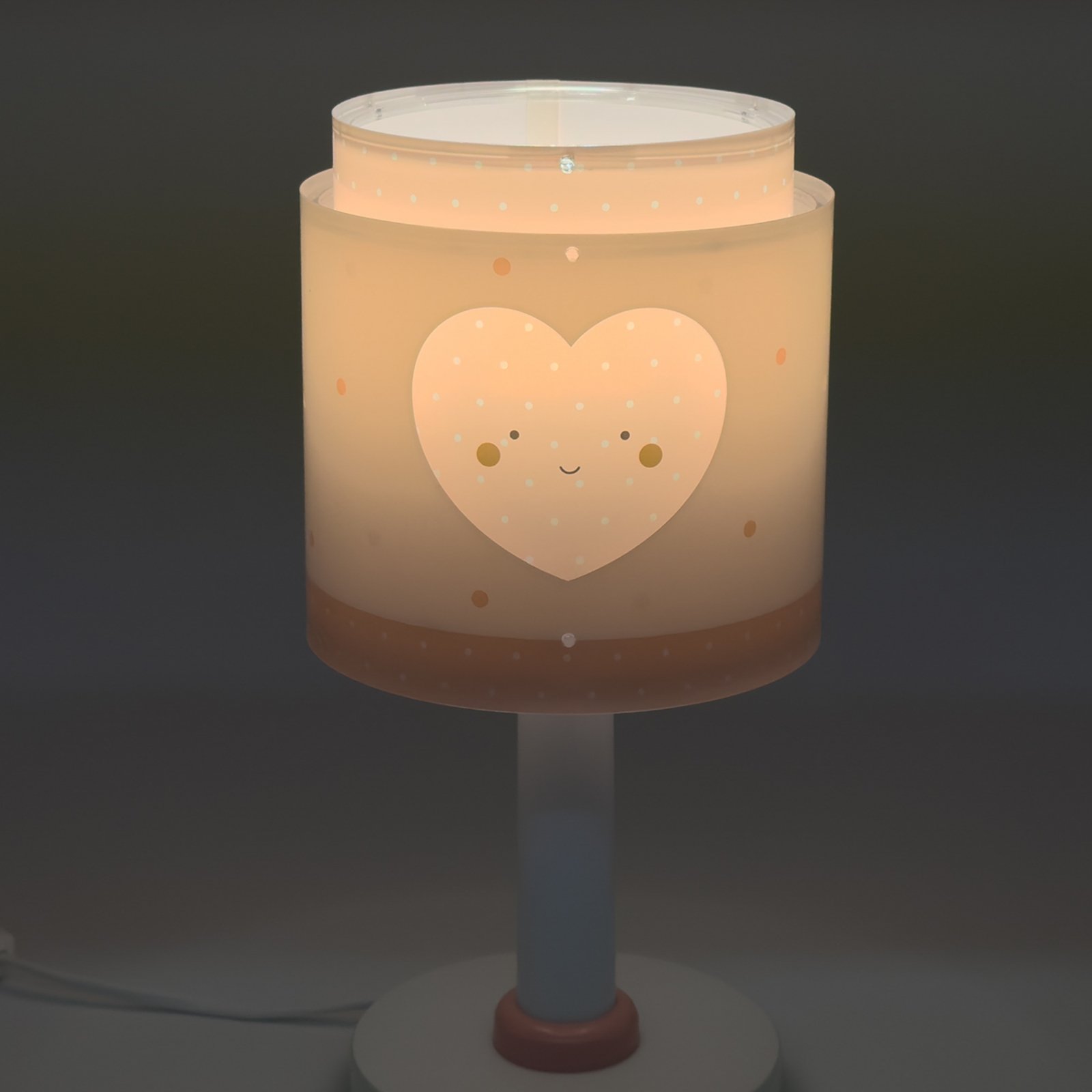 Lampe de table pour enfants Baby Dreams, rose, G4, Ø 15 cm