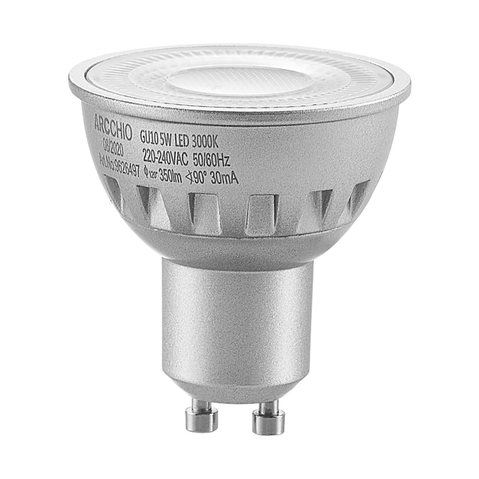 Arcchio reflector LED bulb GU10 5W 3,000K 90° dim