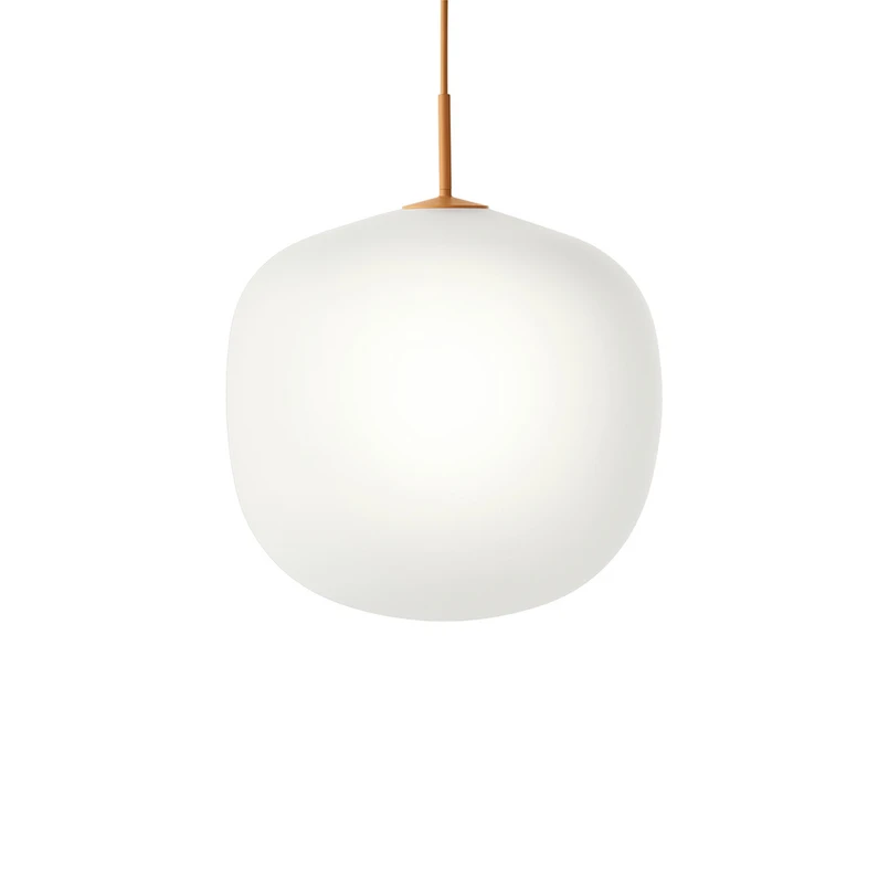 Unknown – Rime Pendelleuchte Ø45 White/Orange Muuto
