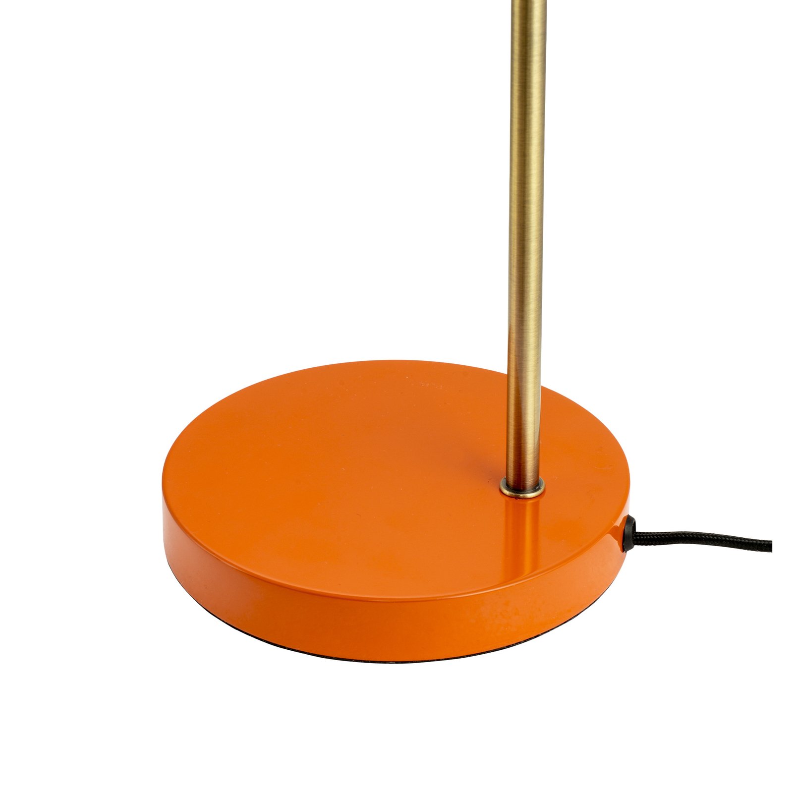 Dyberg Larsen Ocean bordslampa, orange/mässing