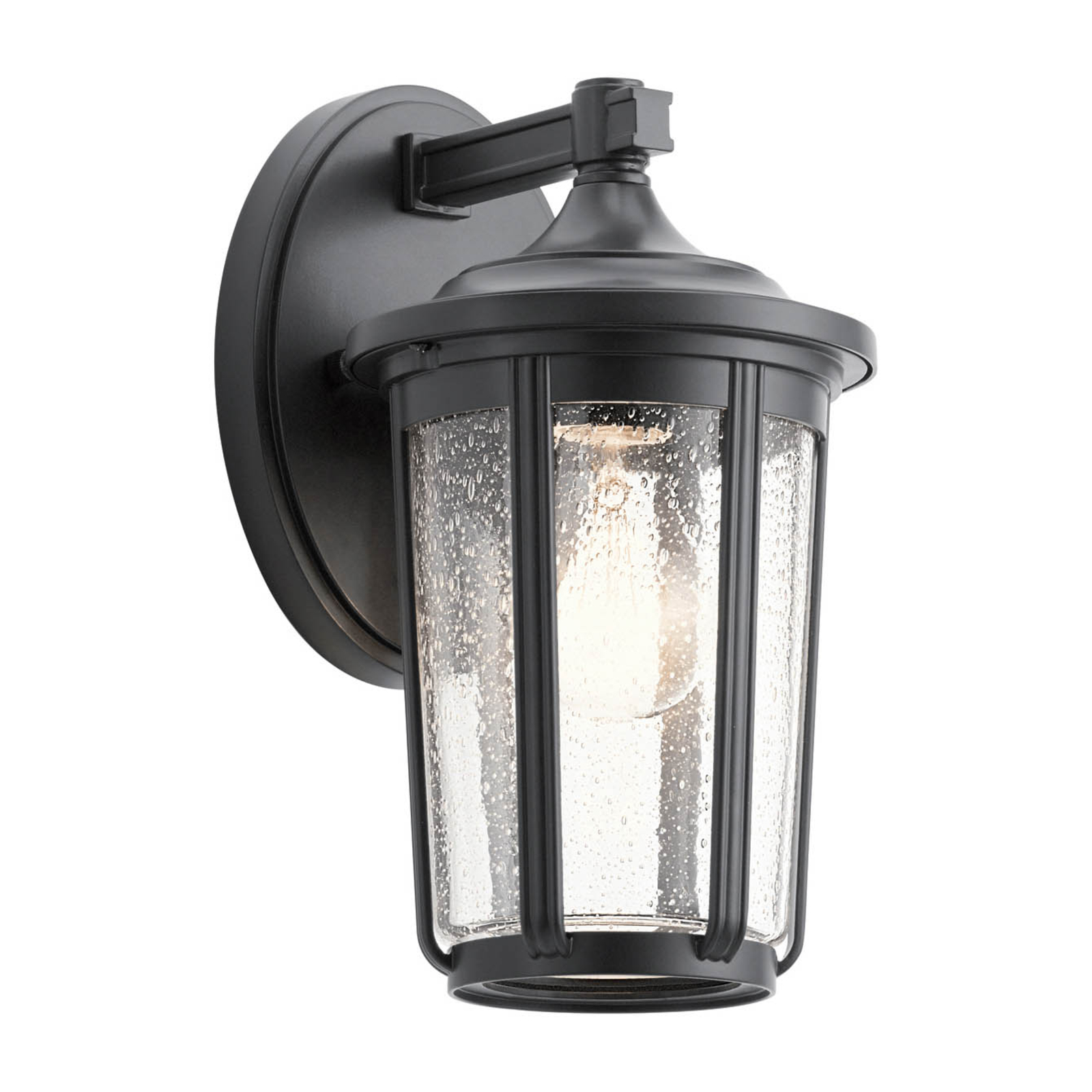 Buitenwandlamp Fairfield, zwart, 1-lamp