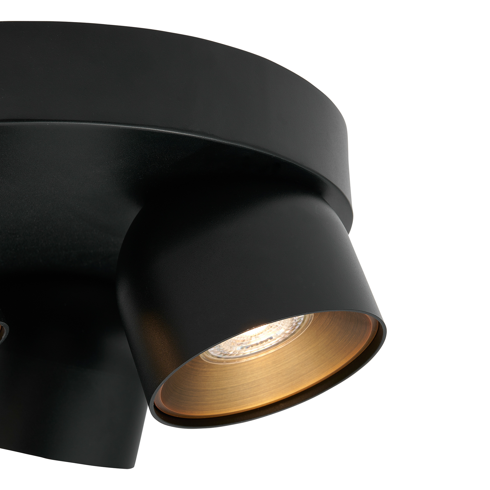 Pitcher 3 Round Plafonnier Black - Nordlux