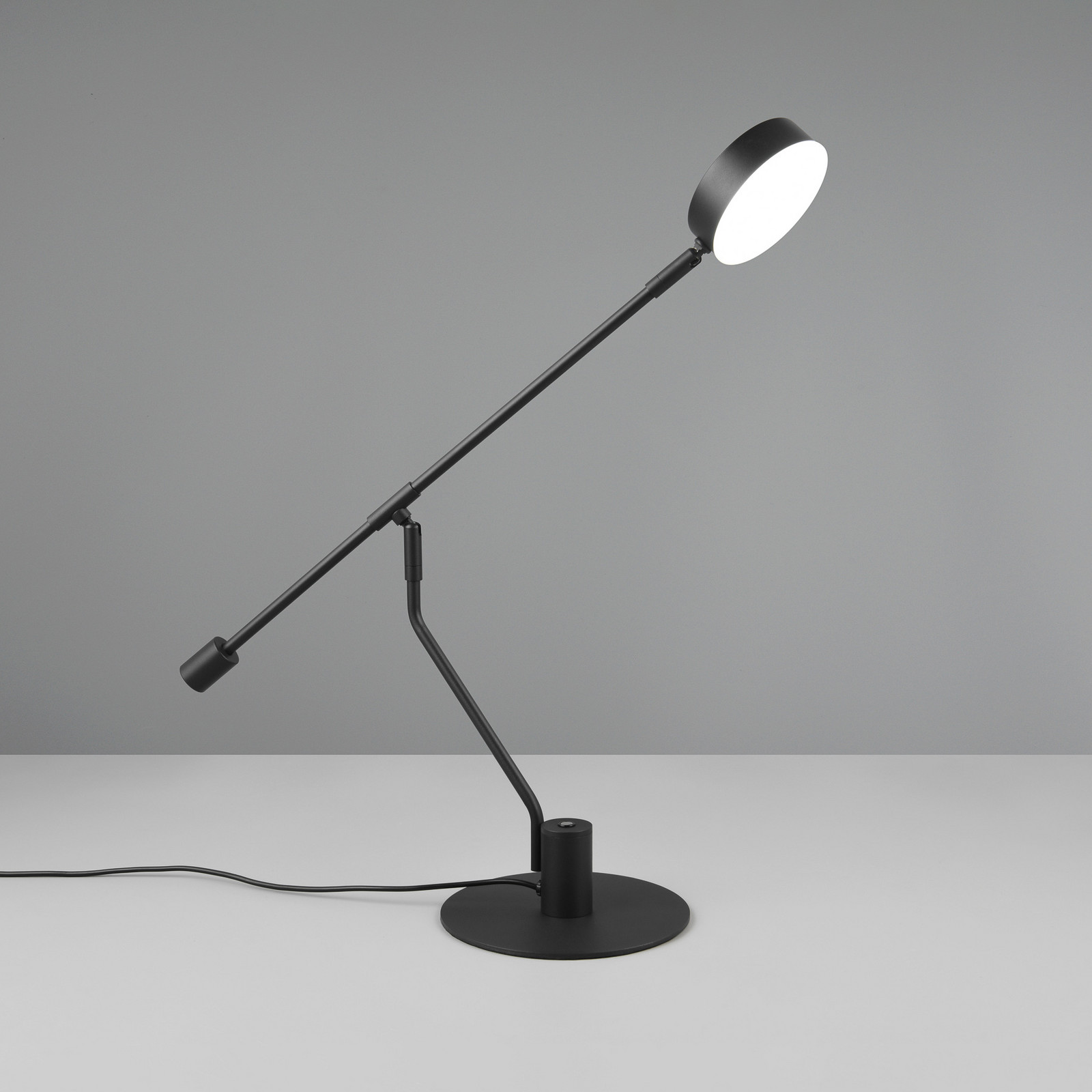 Trio Lighting Lampă de birou Manduro LED negru metal CCT dimabil - Studiu / Birou