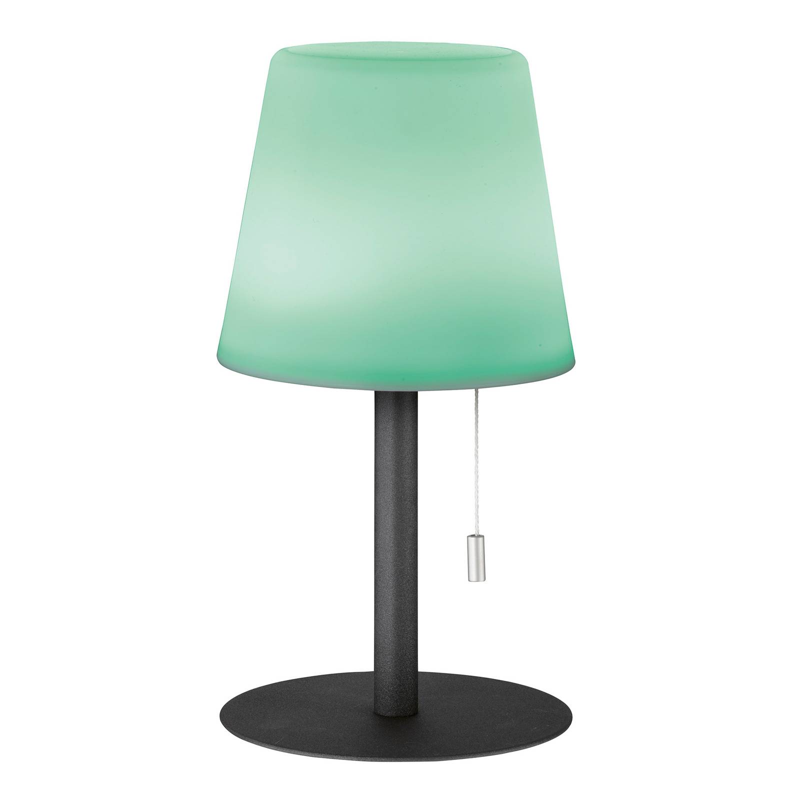 Lampa stołowa LED Garden, ściemniana, ze skokową zmianą barw RGB