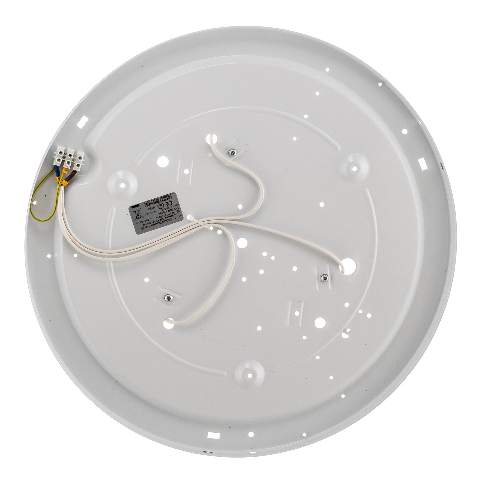 Taklampe Dayton i svart Ø 45 cm