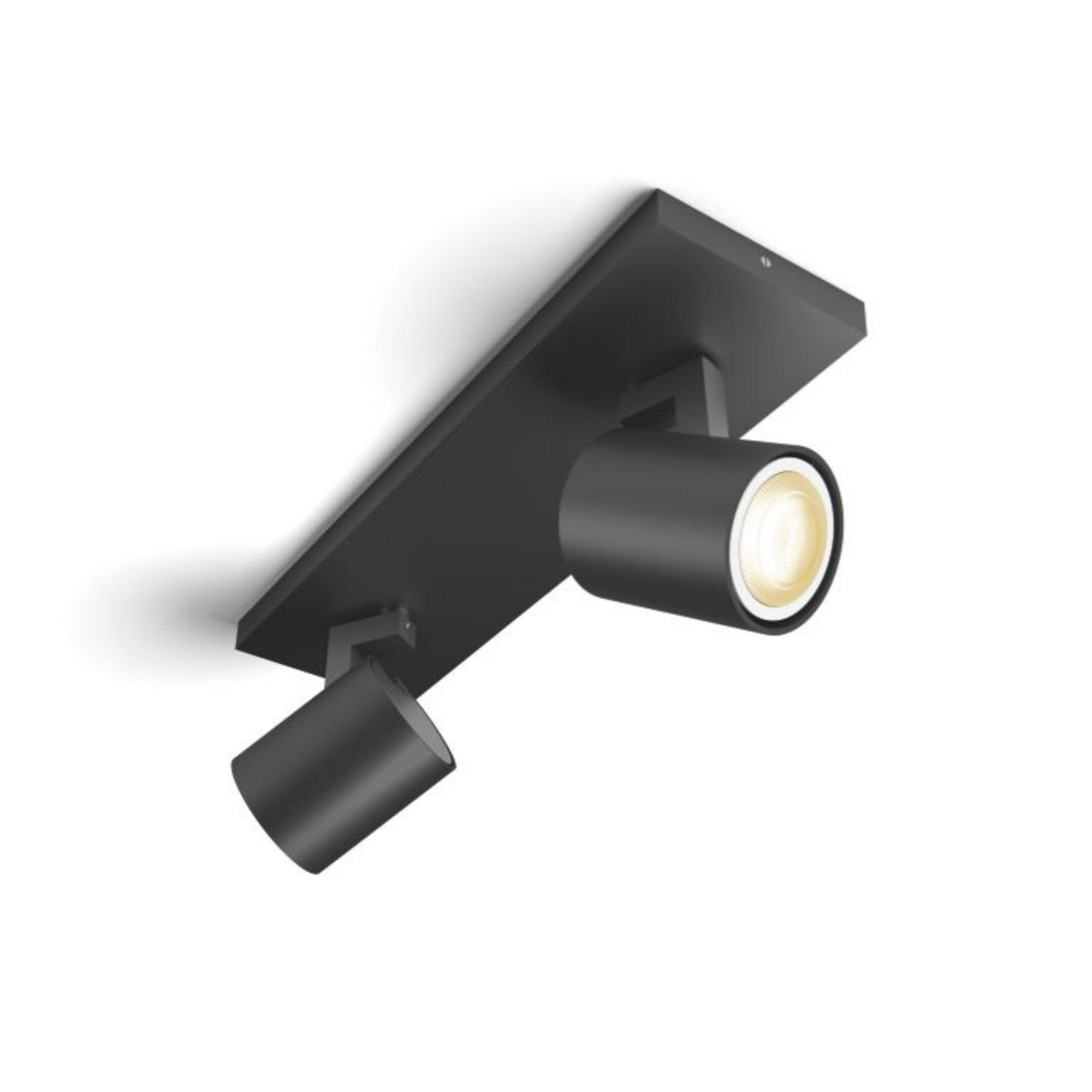 Runner Hue Bar/Tube 2x4,2W White Amb. Black - Philips Hue