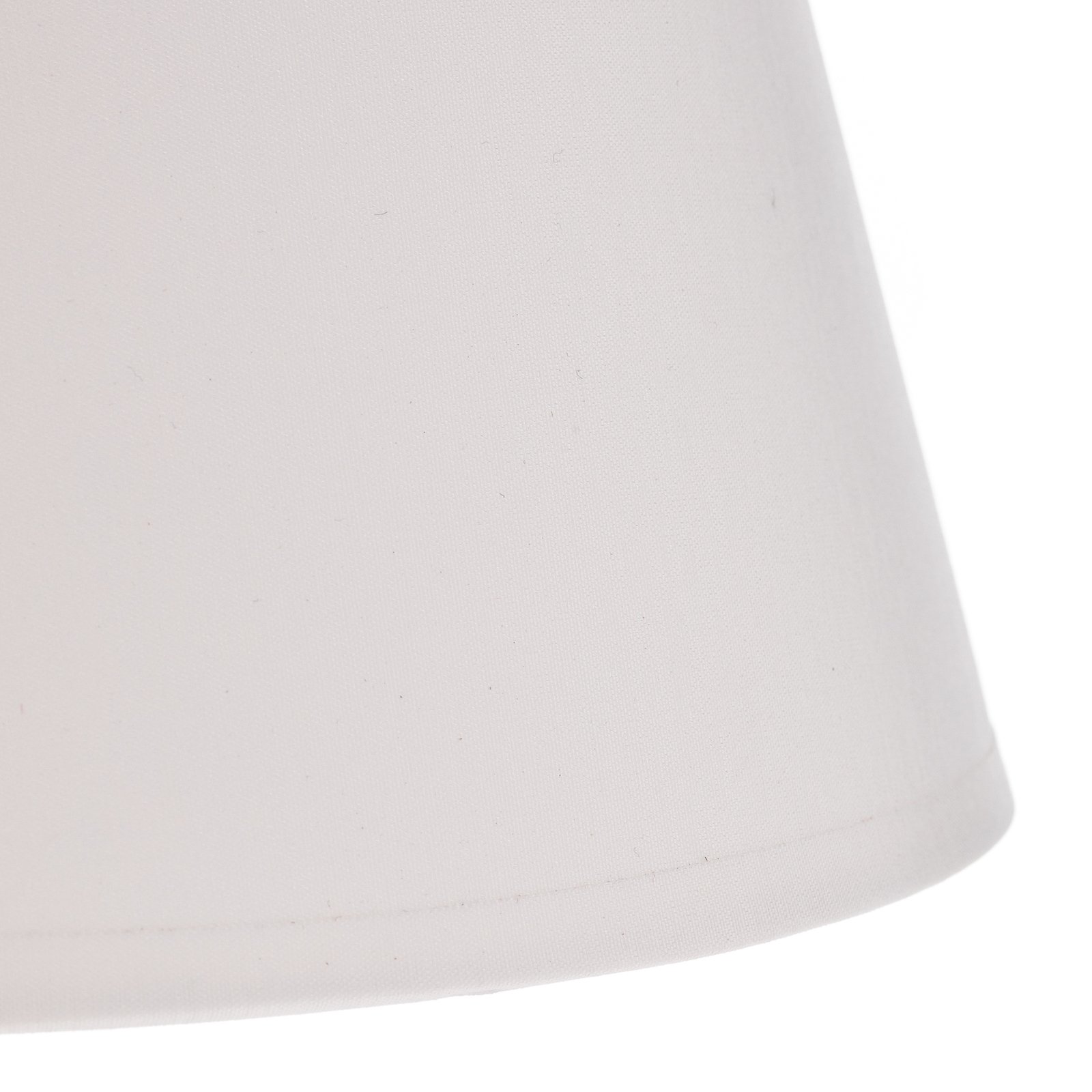 Lámpara de mesa Soho, altura cónica 33 cm, blanca