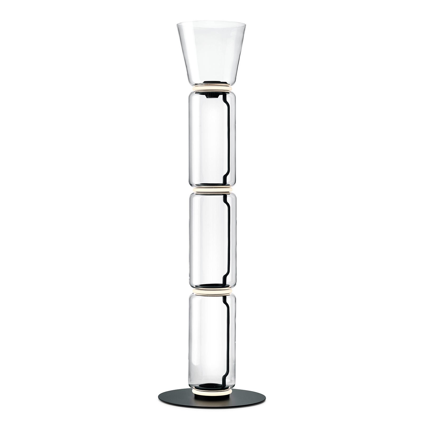 Noctambule F3 Stehleuchte High Cylinder & Cone - Flos