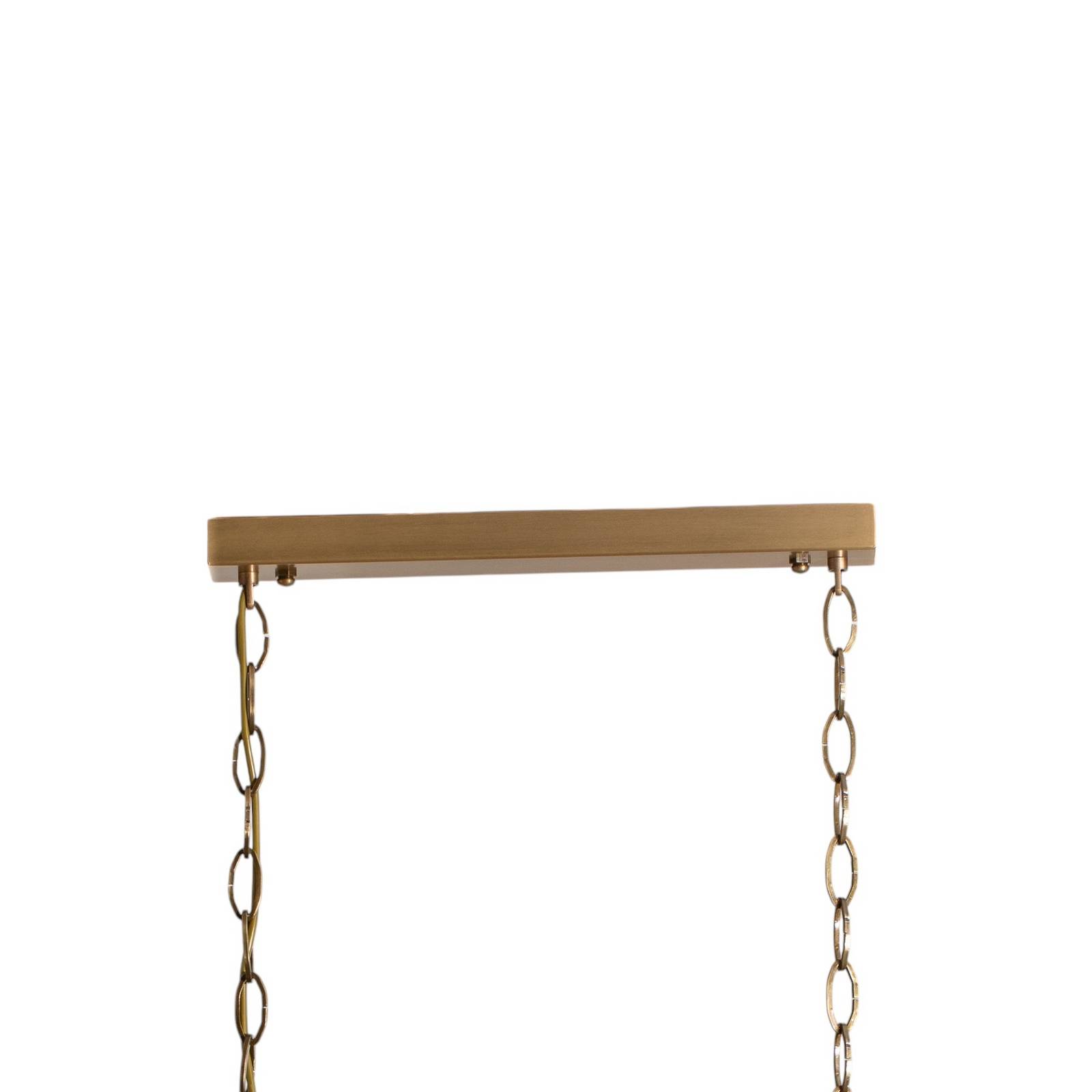 Żyrandol Elizabeth 105x55 cm metal/szkło 8flg. antyczne złoto