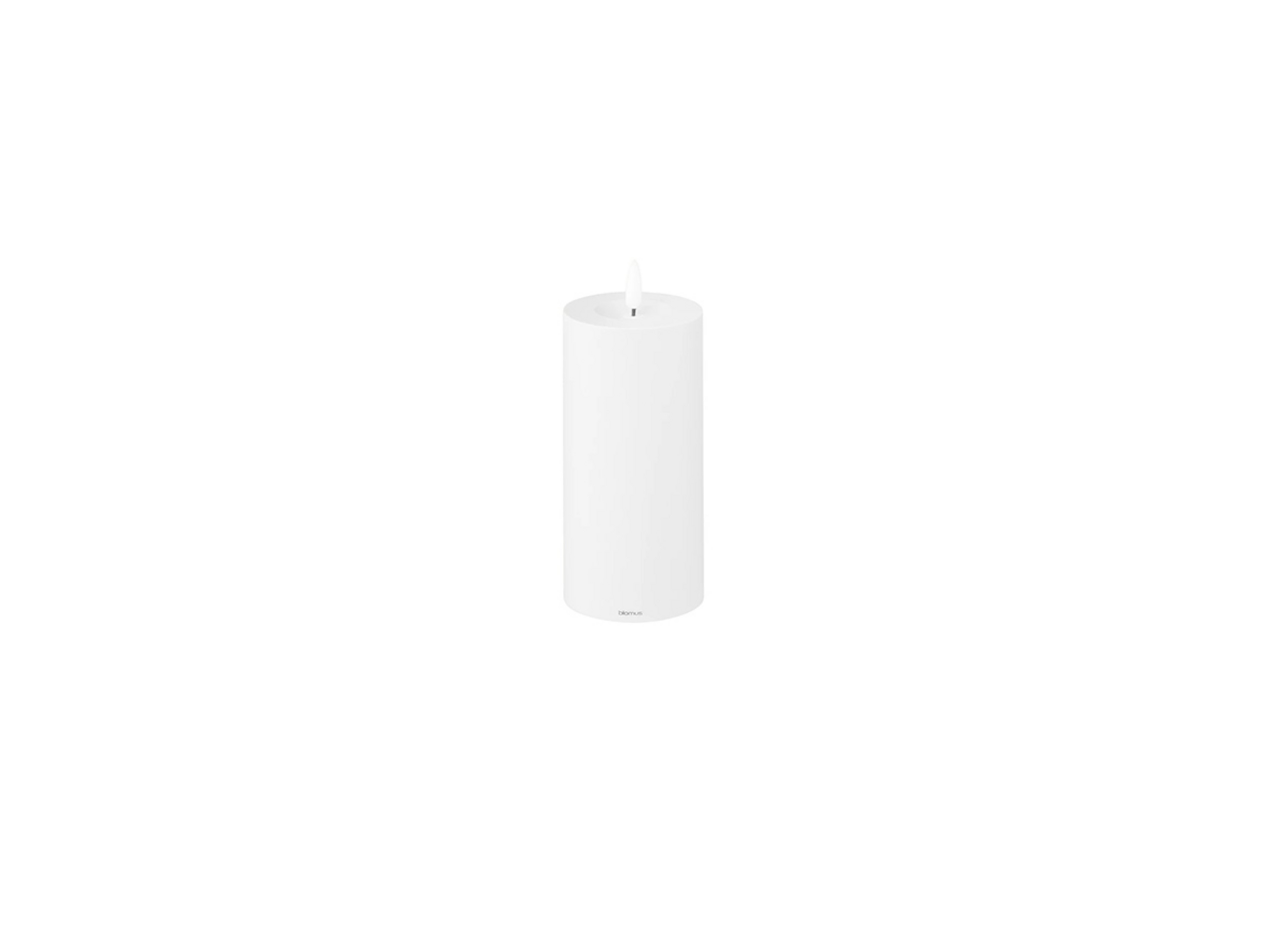 Noca LED Cilinderkaars L White - Blomus