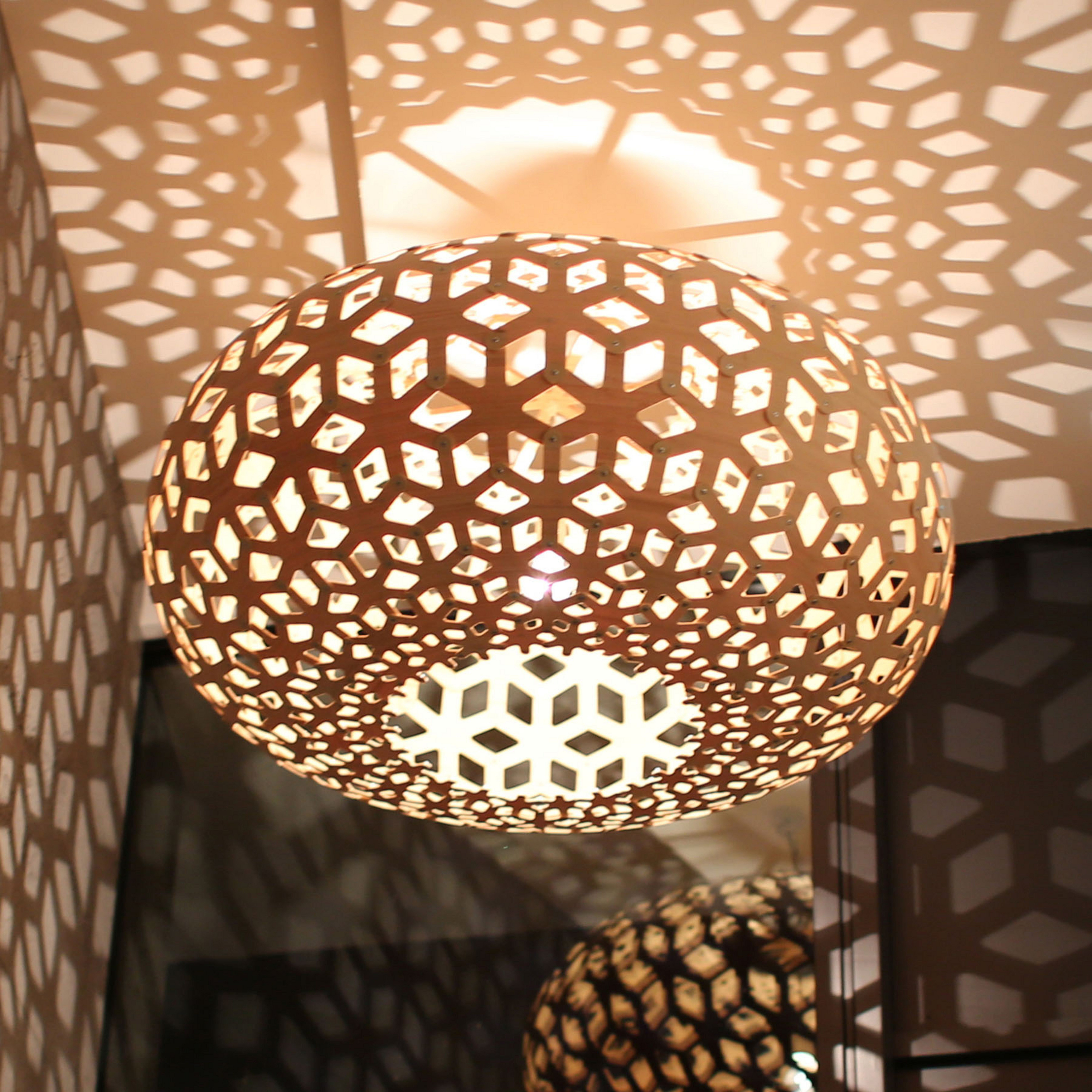 david trubridge Snowflake Hängeleuchte Ø 80cm