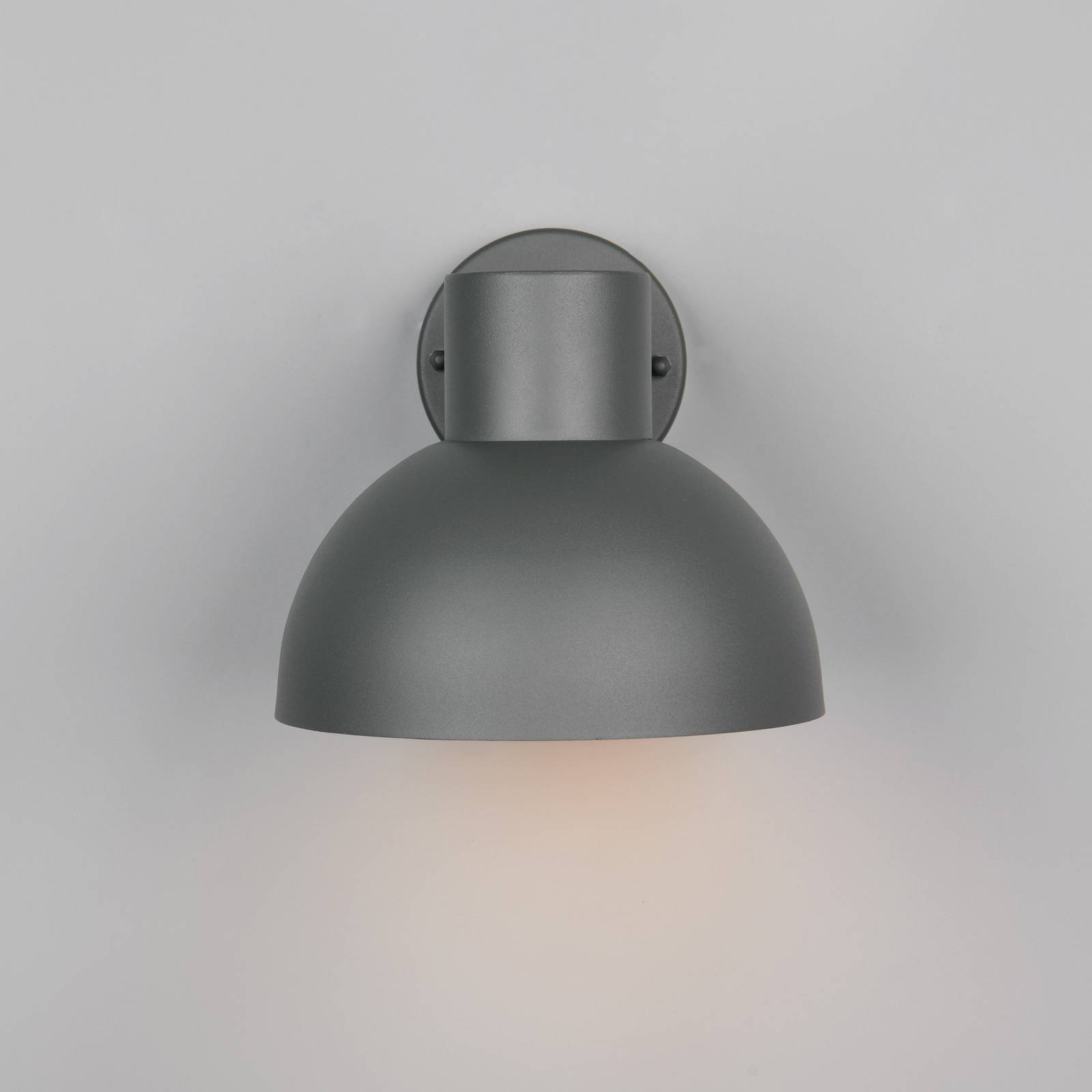 Außenwandleuchte ELBE, anthrazit, Ø 20 cm, Metall, IP44 günstig online kaufen