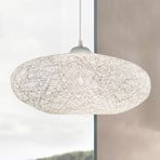 Fabric Campilo hanging light in white