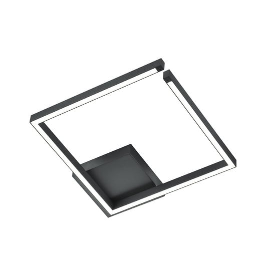 LED-Deckenleuchte Yoko, up/down, 40x40 cm, schwarz