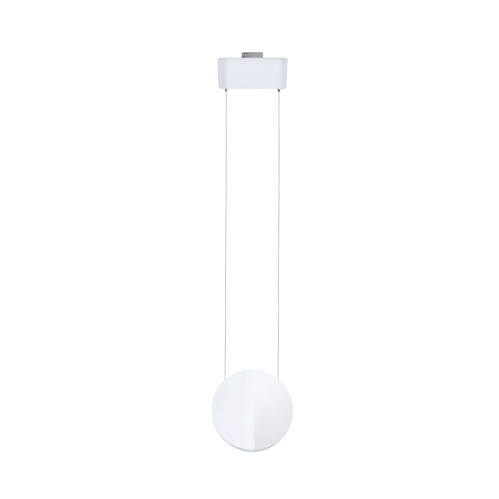 Paulmann URail LED-Pendel Alejandro, signalweiß, 4000K, dim.