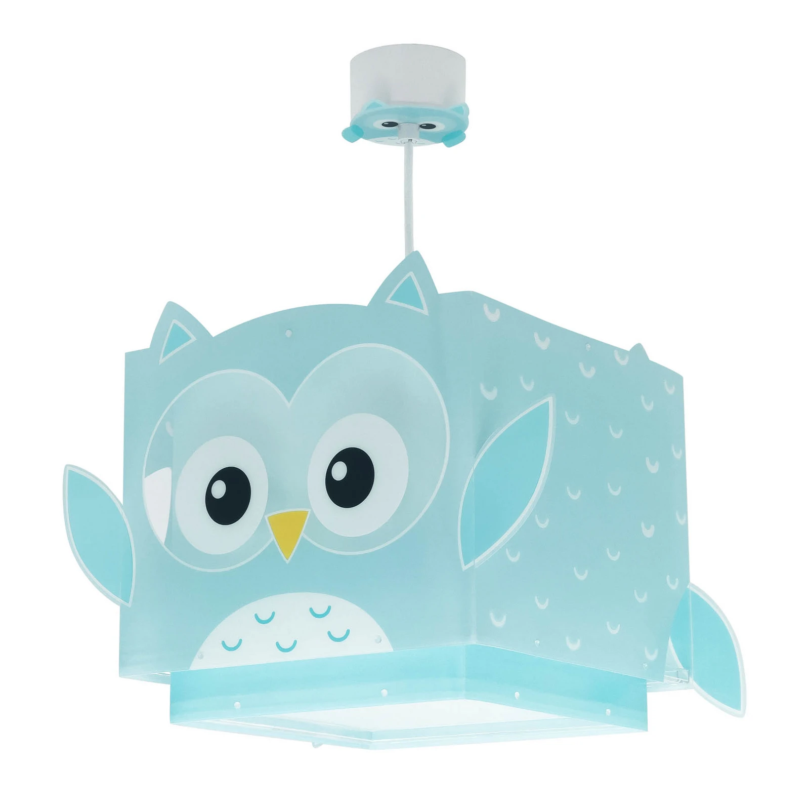 Suspension pour enfant Dalber LITTLE OWL, bleue, motif hibou