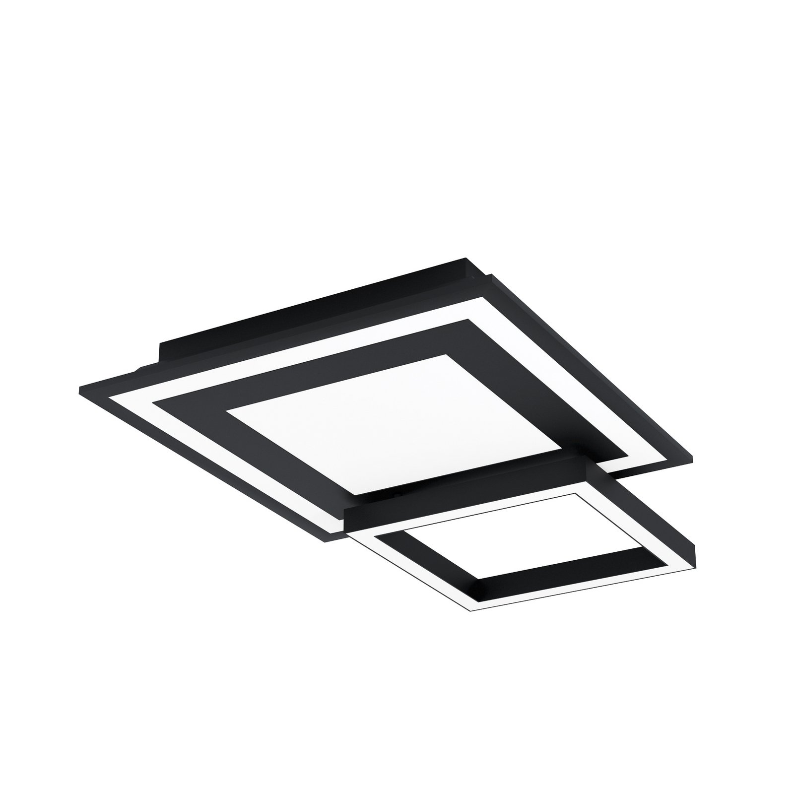 EGLO connect Savatarila-C LED-Deckenlampe schwarz