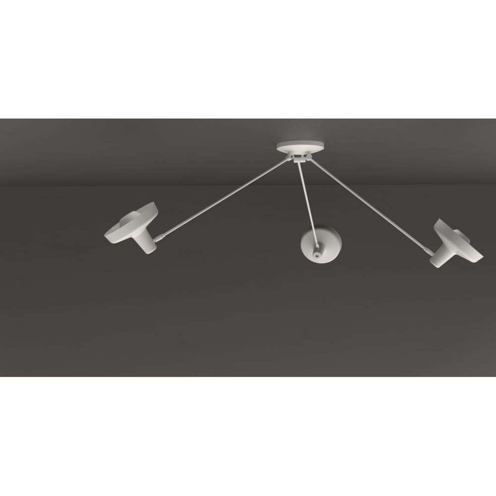 Arigato Palace Triple Plafond Vit GRUPA - K&ouml;k - Aluminium