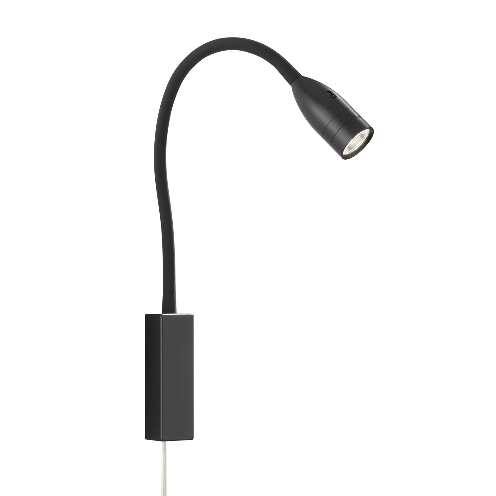 Nástěnné LED svítidlo Sten s ovládáním gesty, černé