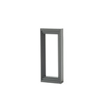 LED žárovka Ashkan, výška 40 cm, antracitová, IP65 - Lucande