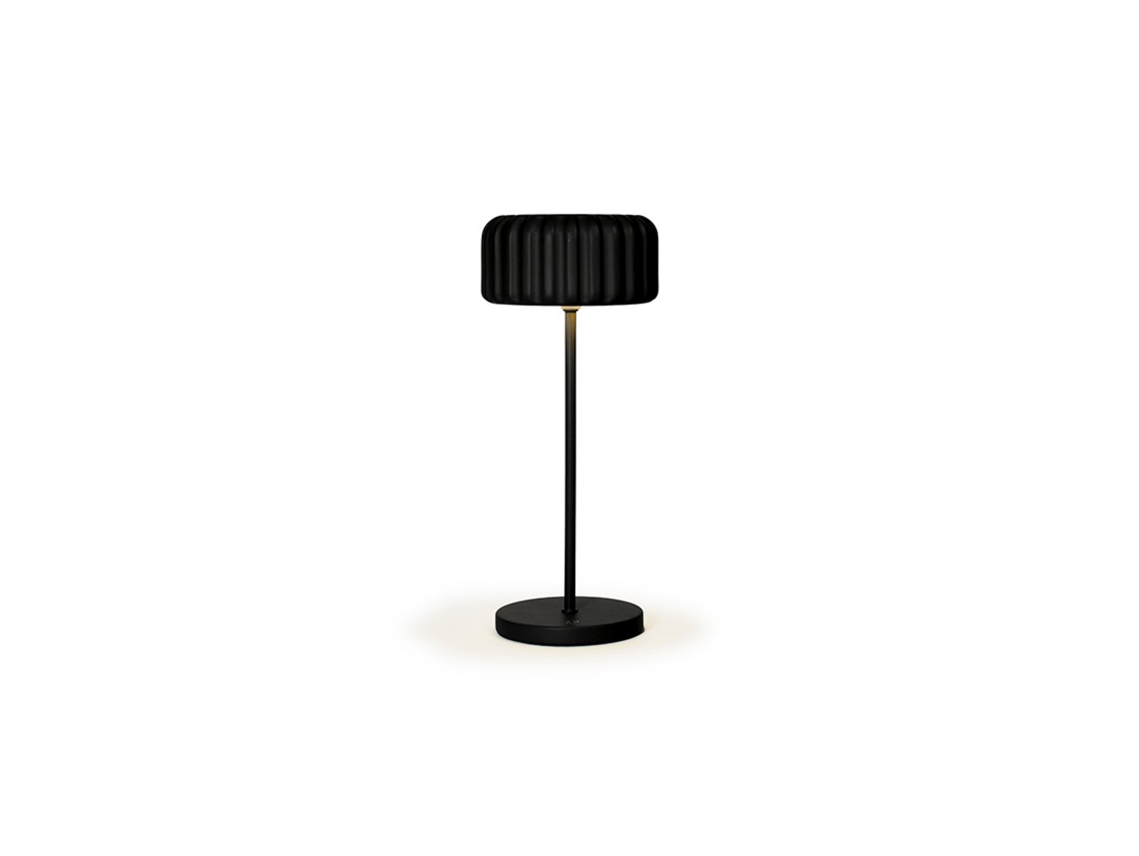 Dentelles Bistro Portable Lampada da Tavolo IP44 Black - Atelier Pierre