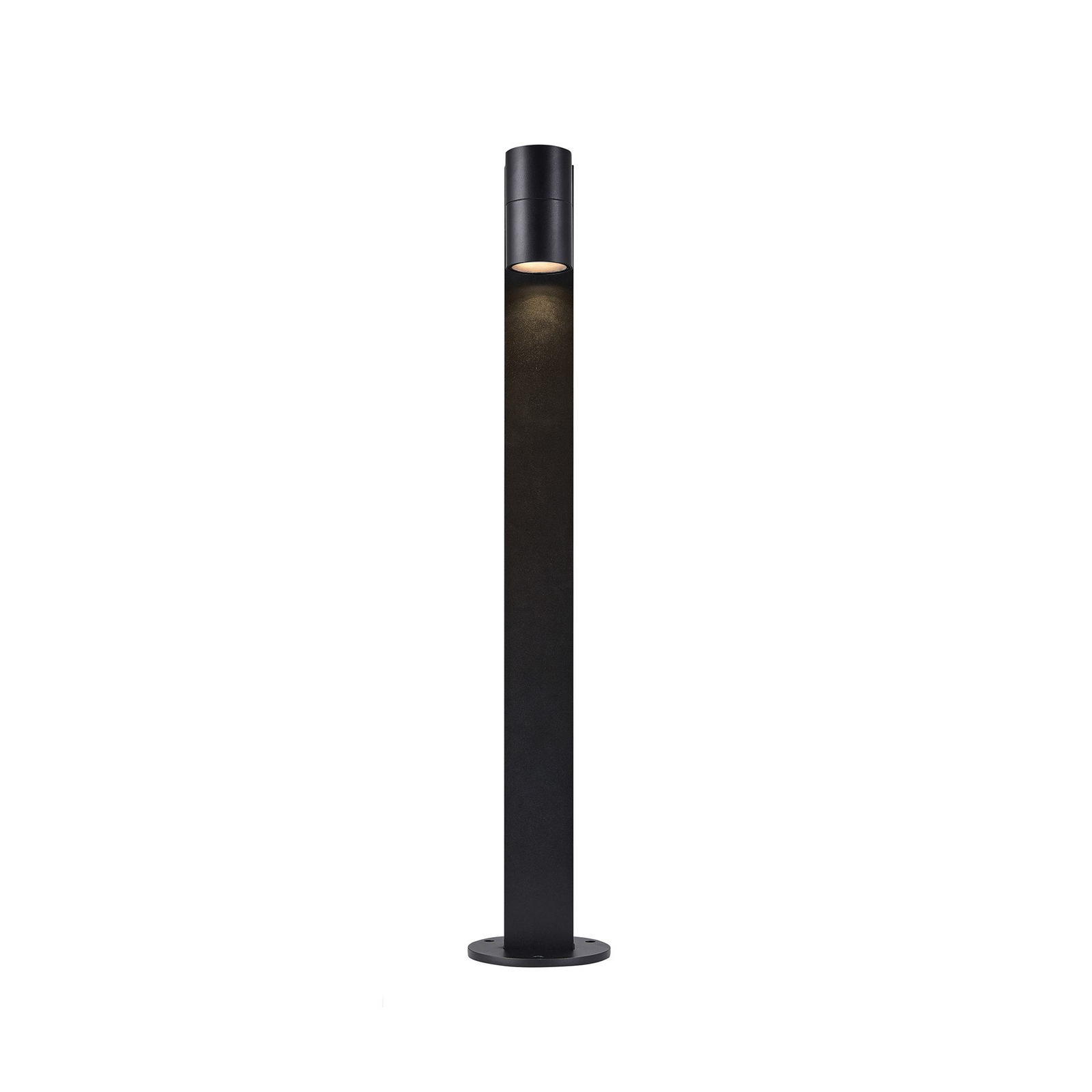 Path light Tin 80, black, aluminium, IP44, GU10